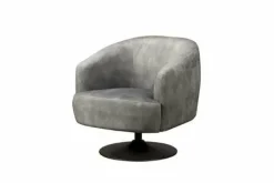 Tower Living Fauteuil Barga - groen, goud en grijs
