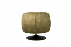 Tower Living Fauteuil Barga - groen, goud en grijs