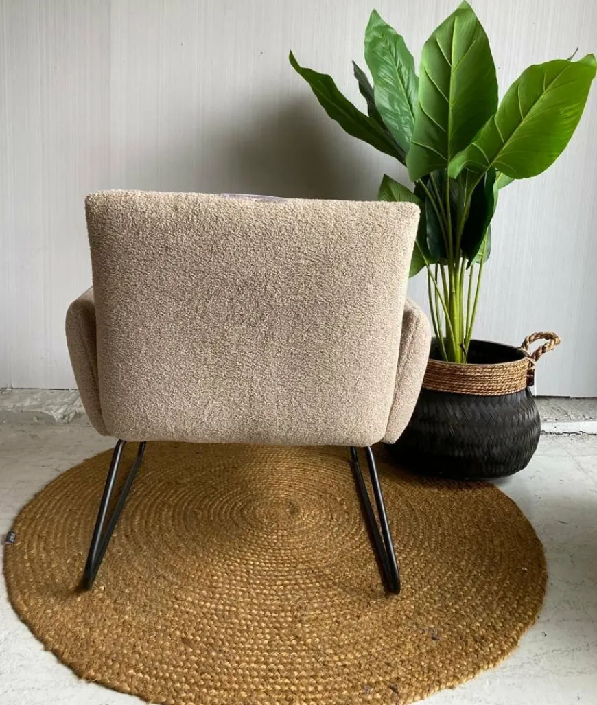 Tower Living Fauteuil Dante Teddy - Diverse kleuren