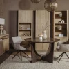 Tower Living Fermo Eetkamertafel rond olijfbruin 130 cm