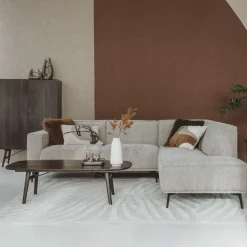 Tower Living Fermo Salontafel rond olijfbruin 40 cm