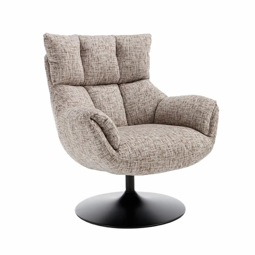 Tower Living Force Fauteuil - Imo 15 beige-brown (draaibaar)