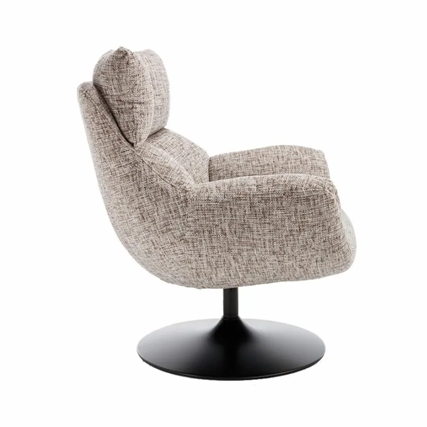 Tower Living Force Fauteuil - Imo 15 beige-brown (draaibaar)