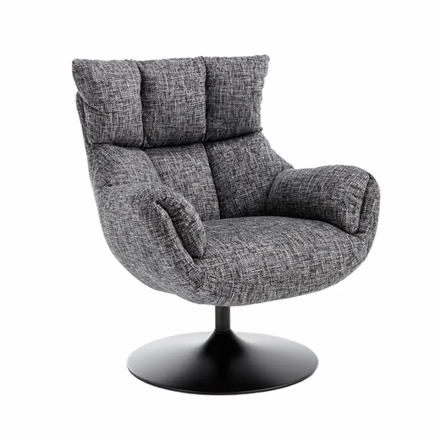 Tower Living Force Fauteuil - Imo 60 dark-grey (draaibaar)