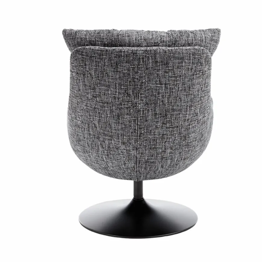 Tower Living Force Fauteuil - Imo 60 dark-grey (draaibaar)