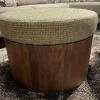 Tower Living Hocker Ossana - stof Yoko 6 met opbergruimte – Ø 60