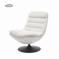 Tower Living Marano Fauteuil - Harmony 02 almond white (draaibaar)