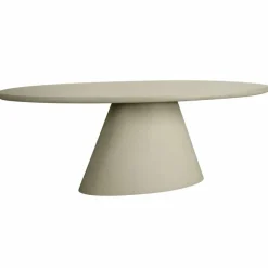 Tower Living Mello Eetkamertafel ovaal beige 220 cm showroommodel