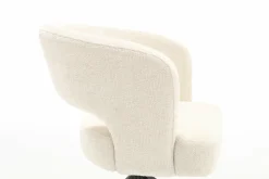 Tower Living Mura Armstoel - fabric Haga 23 pearl (draaibaar)