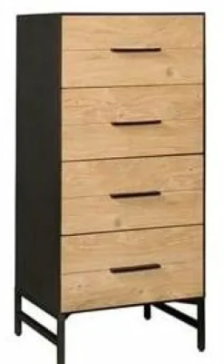 Tower Living Opbergkast Lido 55 cm - 4 lades