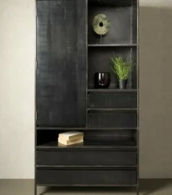 Tower Living Opbergkast Paterno Mango zwart
