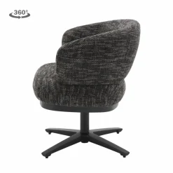 Tower Living Perca Lounge Armstoel - fabric TED 17 blue-grey
