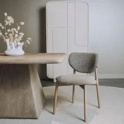 Tower Living Pimonte Stoel - fabric Sahara 400 espresso