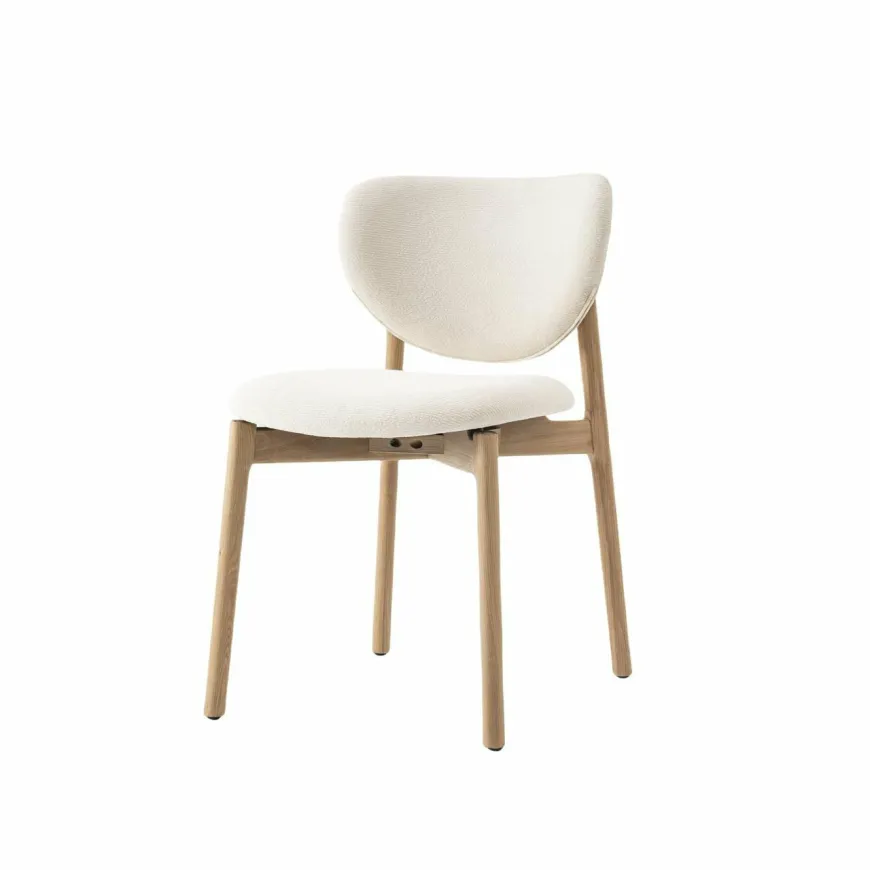 Tower Living Pimonte Stoel - fabric Sahara 102 ivory