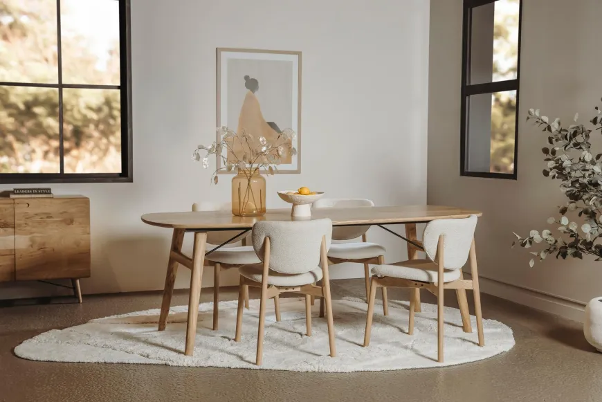 Tower Living Pimonte Stoel - fabric Sahara 102 ivory