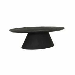 Tower Living Premana Salontafel zwart ovaal 135 cm
