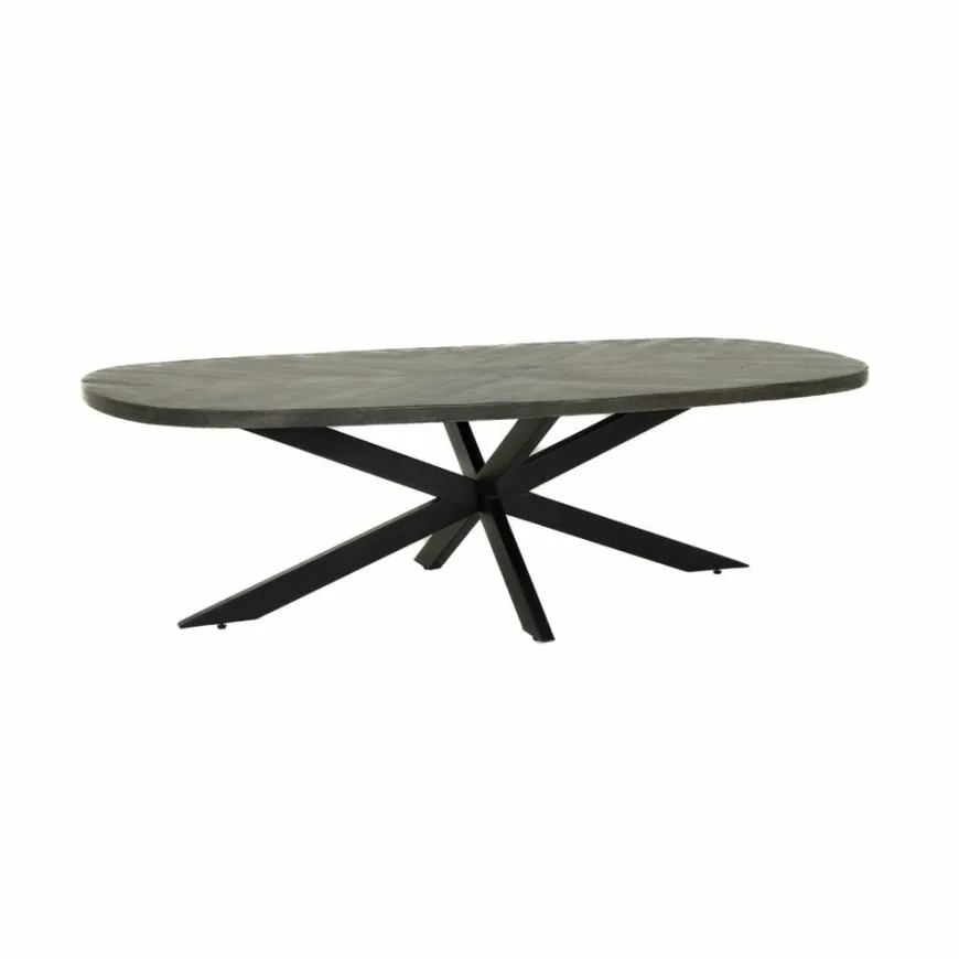 Tower Living Salontafel Silvi 130 cm - Olijfbruin