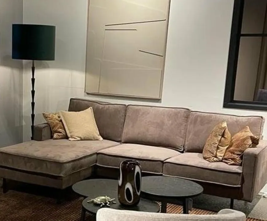 Tower Living Showroommodel - Bank Derby 2,5 zits met chaise longue links / rechts