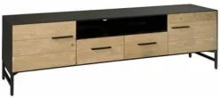 Tower Living TV meubel Lido 190 cm - 2 deurs - 2 lades