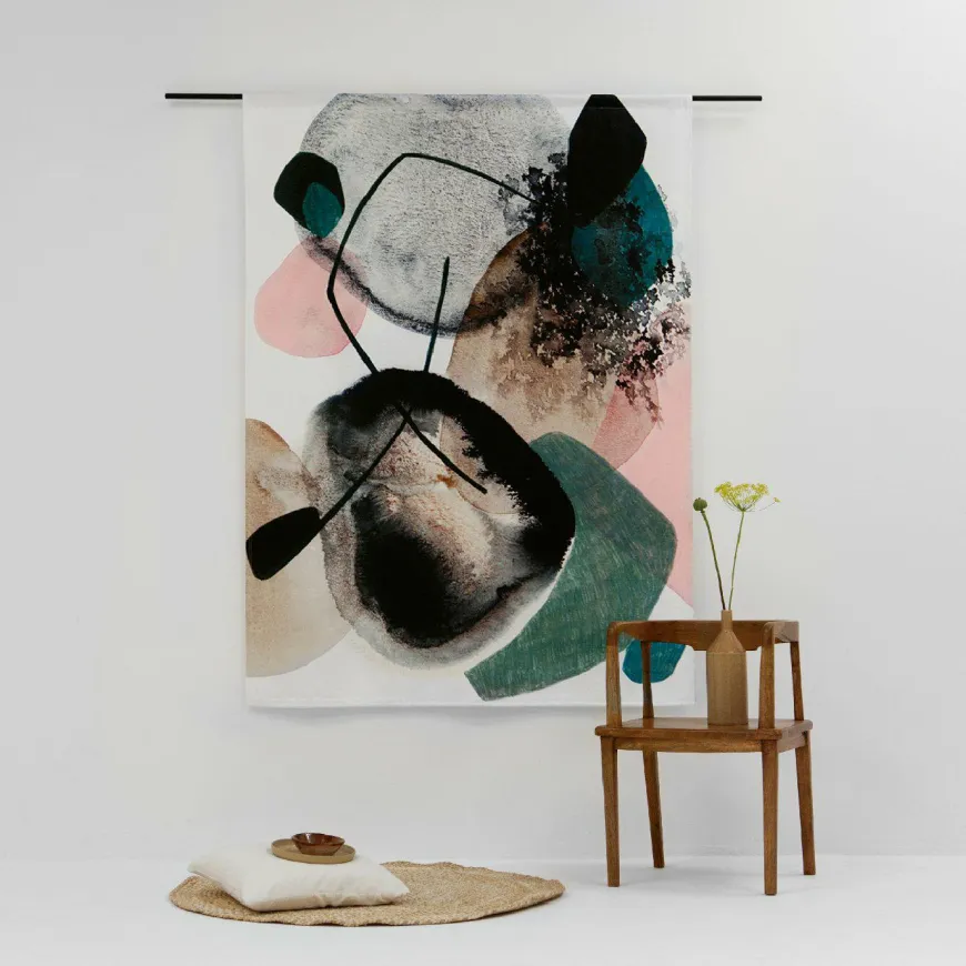 Urban Cotton Wandkleed Splash