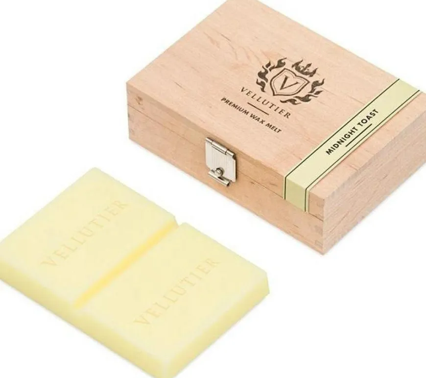 Vellutier Geur wax Mignight Toast wax melt
