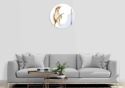 Wandkraft Bright Wings 025 - rond