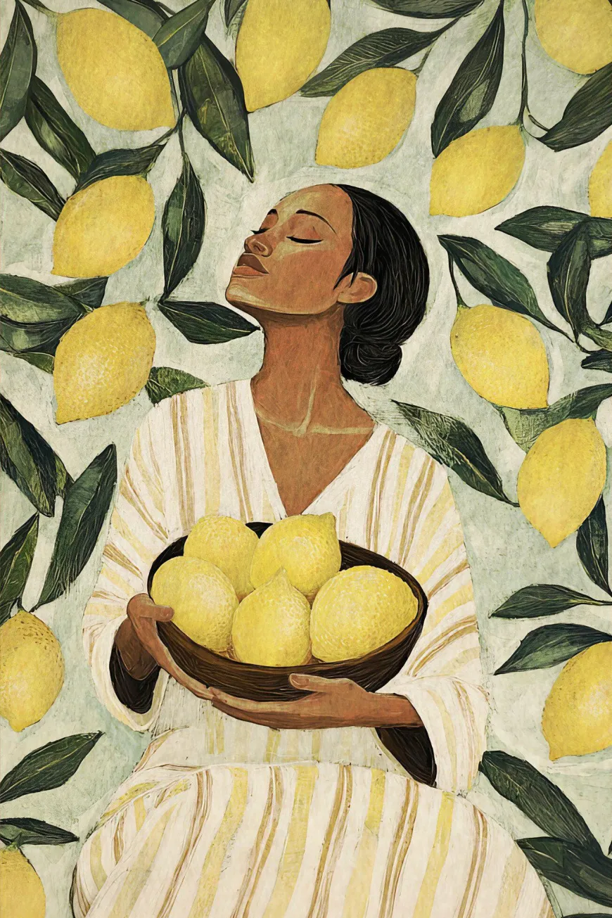 Wandkraft Citrus Serenity