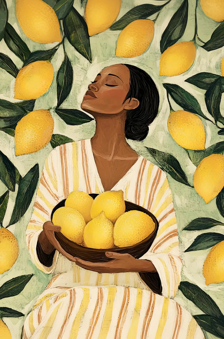 Wandkraft Citrus Serenity