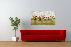 Wandkraft Curious Cows