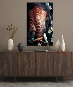 Wandkraft Elephant