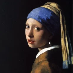 Wandkraft Girl with a Pearl Earring by Johannes Vermeer