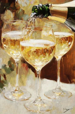 Wandkraft Golden Bubbles