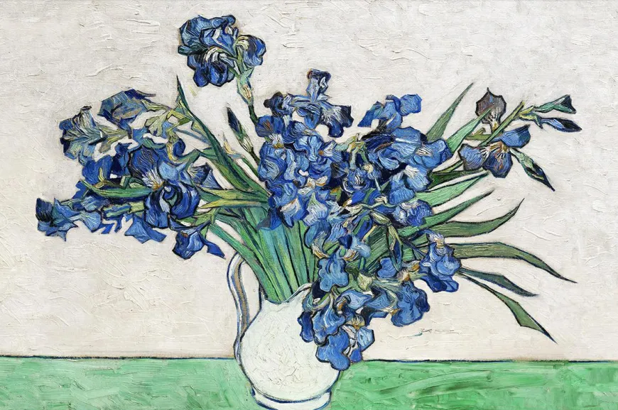 Wandkraft Irises by Vincent van Gogh