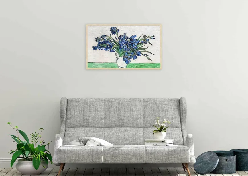 Wandkraft Irises by Vincent van Gogh
