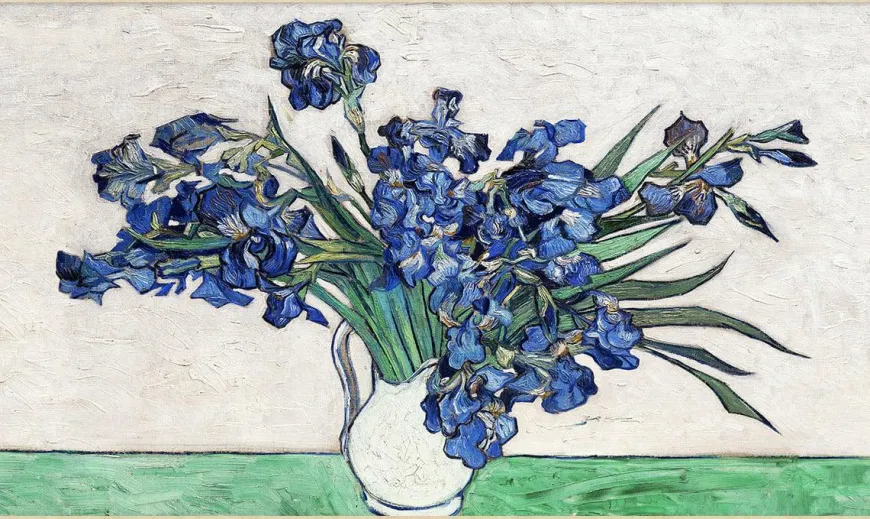 Wandkraft Irises by Vincent van Gogh