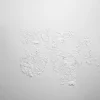 Wandkraft Structure in white II