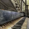 Wandkraft The Abandoned Piano