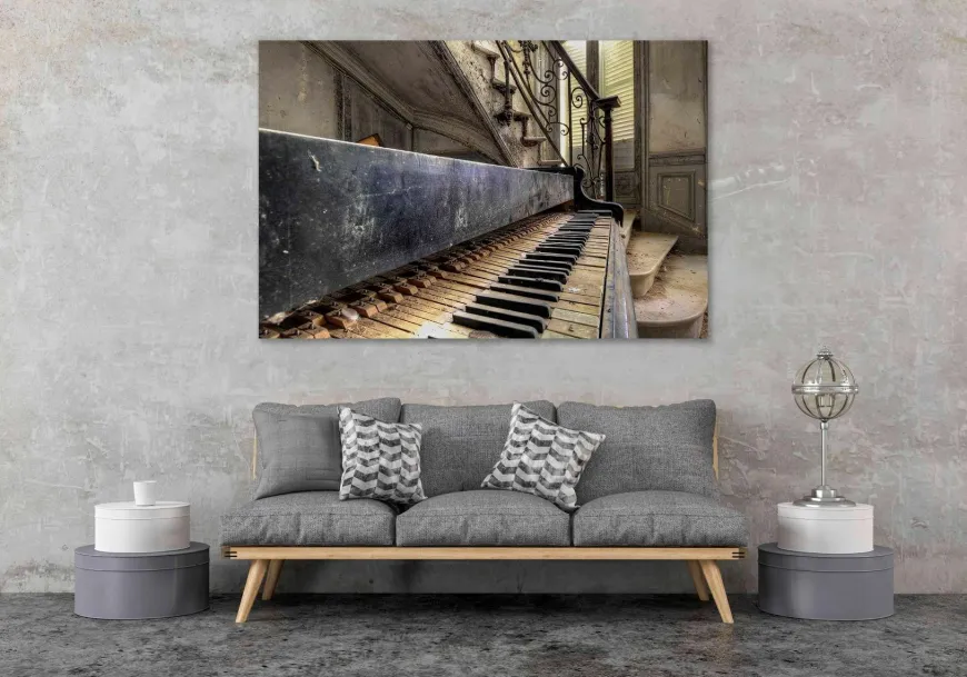 Wandkraft The Abandoned Piano
