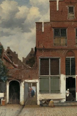 Wandkraft The Alley by Johannes Vermeer