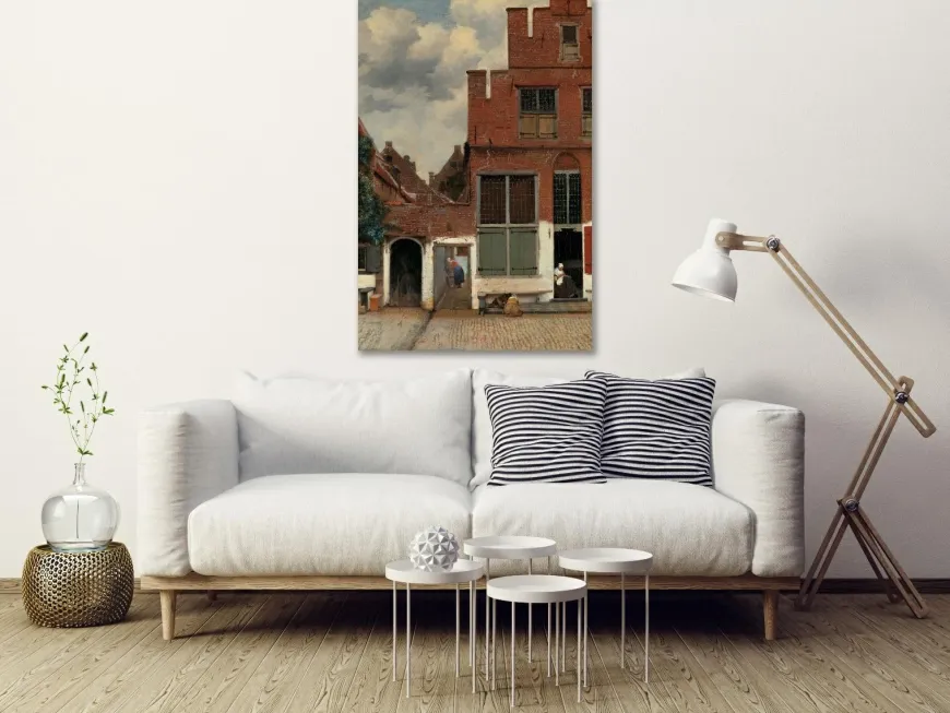 Wandkraft The Alley by Johannes Vermeer