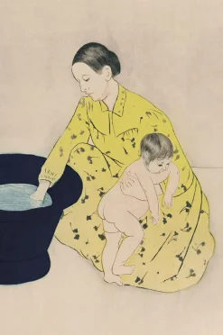 Wandkraft The Bath of Mary Cassatt