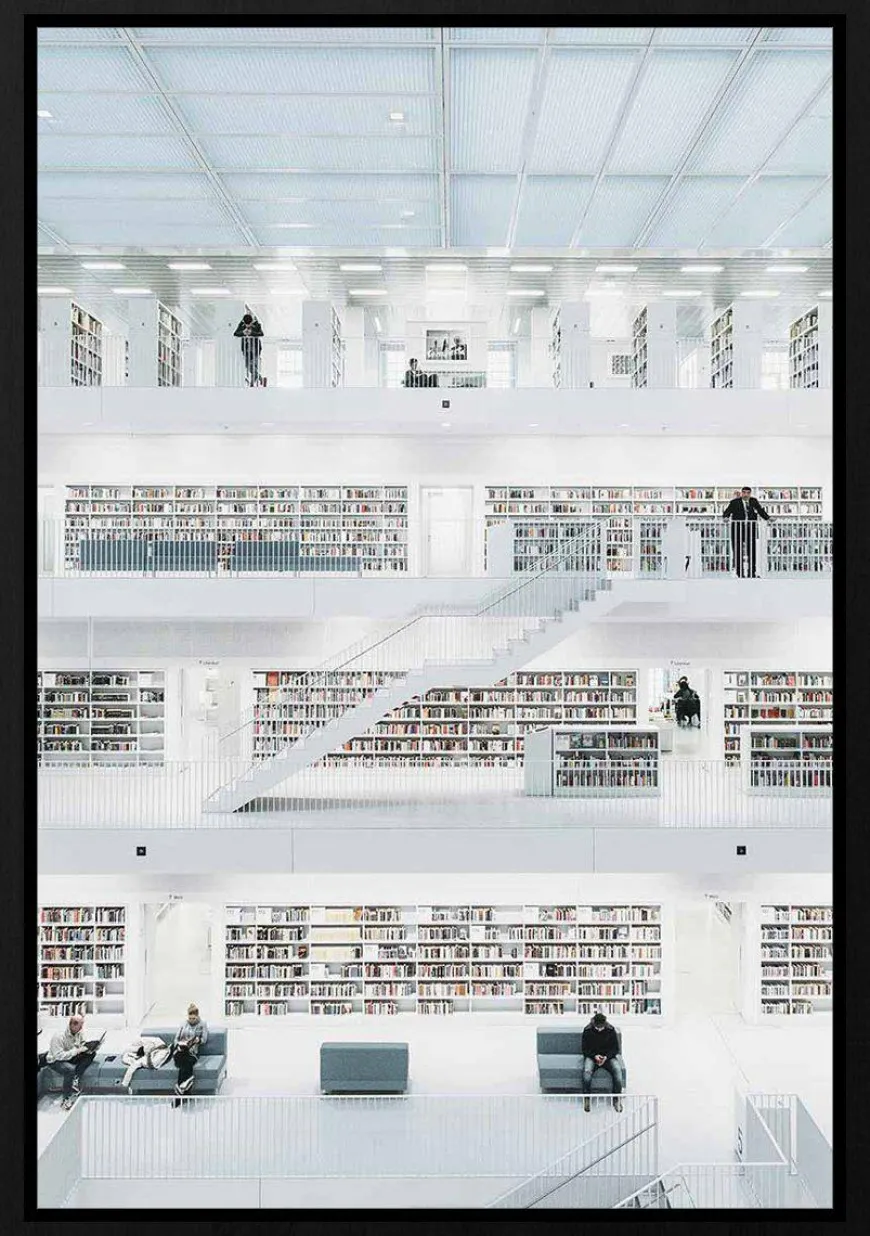 Wandkraft The Library