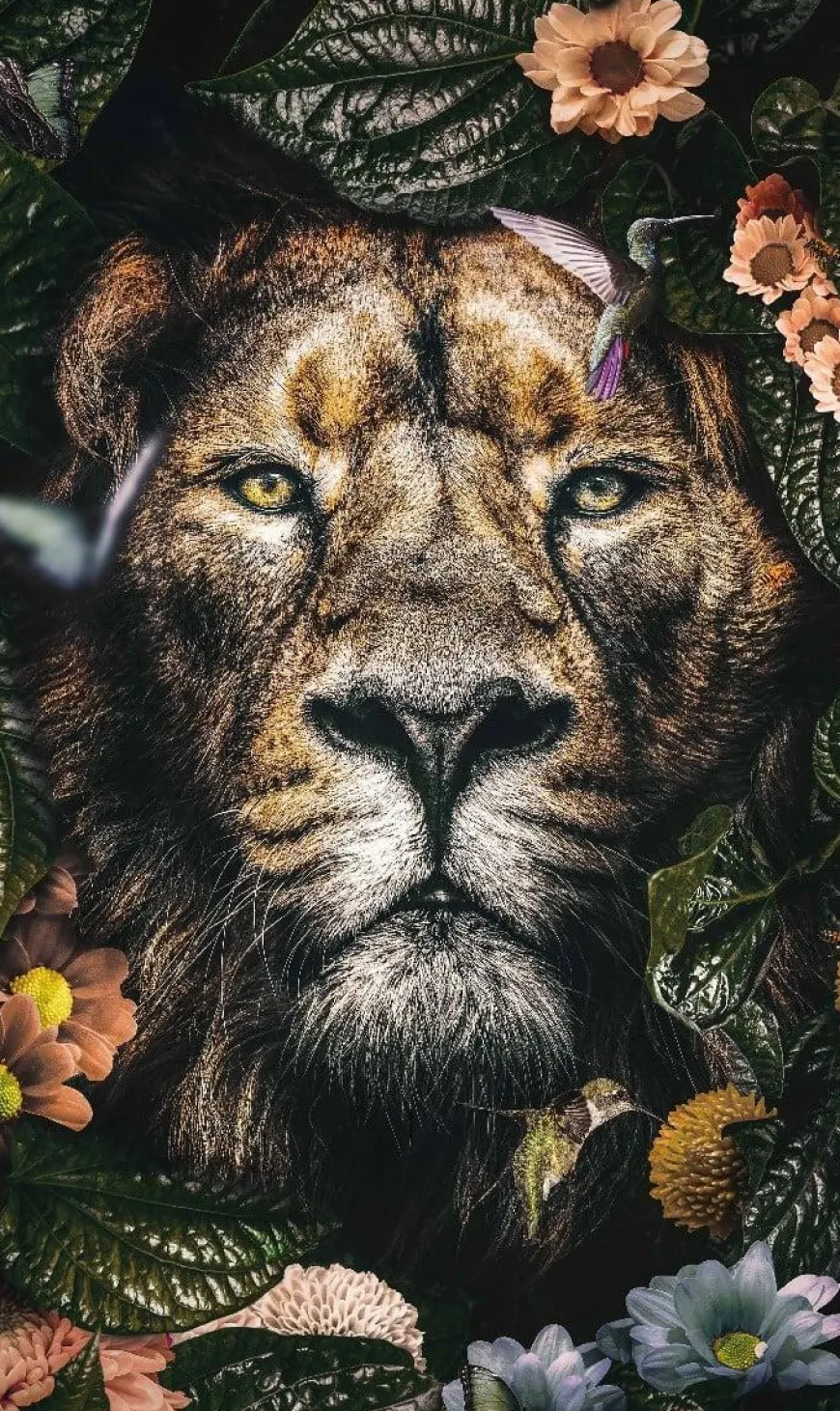 Wandkraft The Lion