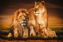 Wandkraft The Lion Family