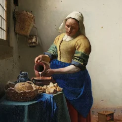 Wandkraft The Milkmaid by Johannes Vermeer