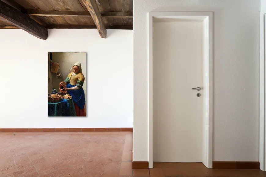 Wandkraft The Milkmaid by Johannes Vermeer