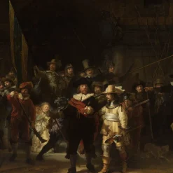 Wandkraft The Night Watch by Rembrandt van Rijn