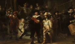 Wandkraft The Night Watch by Rembrandt van Rijn