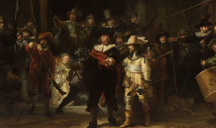 Wandkraft The Night Watch by Rembrandt van Rijn