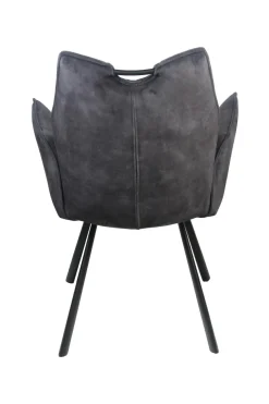 Wildeboer & v/d Weide Eettafelstoel Mabel met arm - stof C-Adore 67